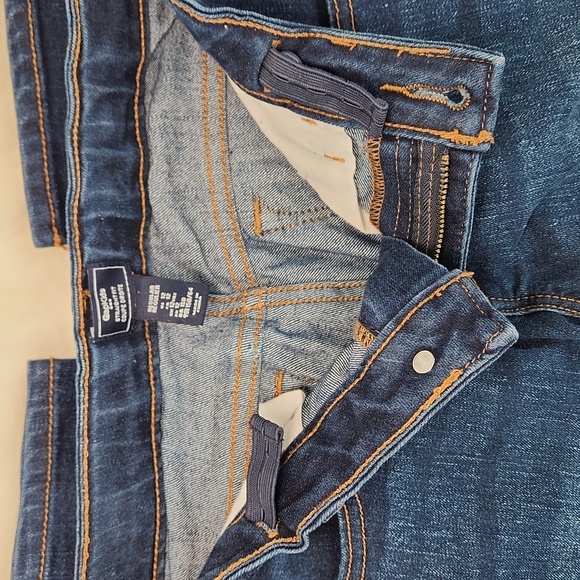 GAP Kids Boys Straight Fit Denim, Size 12 Reg/26" Waist, Dark Rinse - Picture 8 of 17